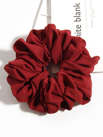 Scrunchie - Wine Maroon